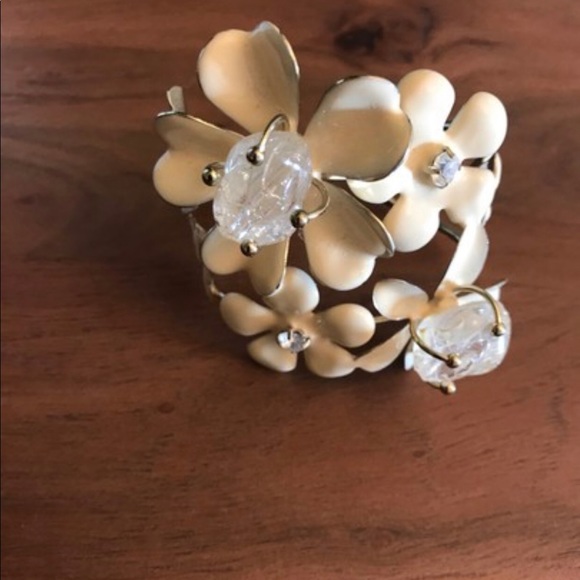 White Cuff Bracelet - Picture 11 of 13